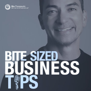 Bite Sized Business Tips: Glass Half Full, Staying Positive and Productive