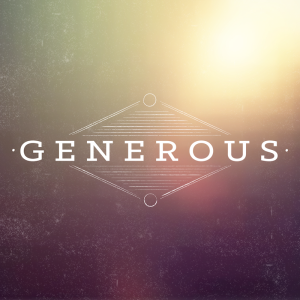 Nov 25 - Pastor Mark Zweifel - Generous | Intentional Generosity