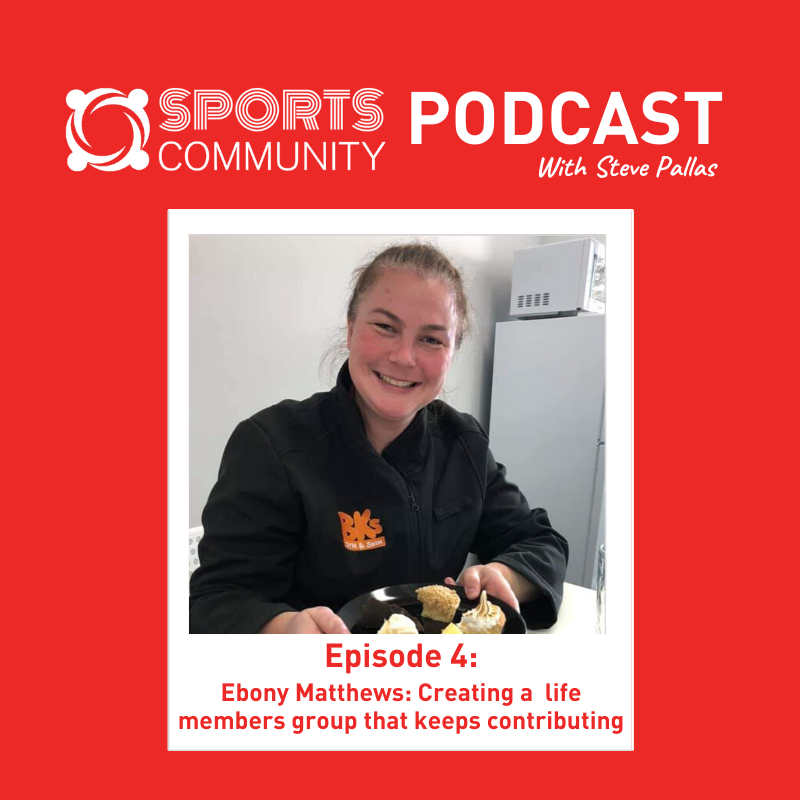 An interview with Ebony Matthews - Creating a life members group that keeps contributing