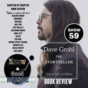 DAVE GROHL the Storyteller : Tales of Life and Music BOOK REVIEW - SCREAM / NIRVANA / FOO FIGHTERS - SHOW 59