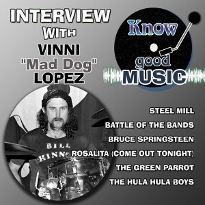VINI LOPEZ Interview - Former Drummer for Bruce Springsteen / Rosalita (come out tonight) / Greetings from Asbury Park