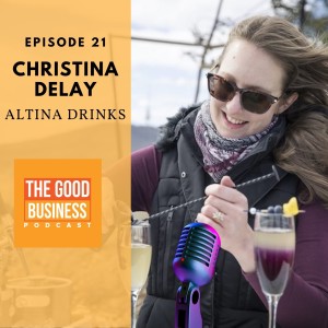 Christina Delay from Altina Drinks, A social solution to a social problem with Zero Proof Craft Cocktails