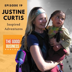 Justine Curtis from Inspired Adventures, Adventure plus Fundraising equals Inspired Adventures