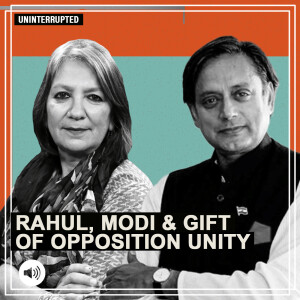 ThePrint Uninterrupted : Why Rahul Gandhi’s disqualification is a gift from Modi towards Opposition unity : Shashi Tharoor