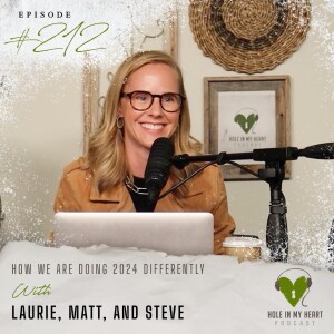 Episode 212: How We Are Doing 2024 Differently with Laurie, Matt, and Steve