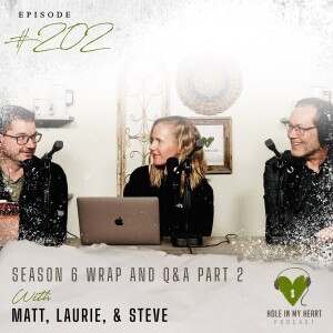 Episode 202: Season 6 Wrap and Q & A Part 2 with Laurie, Matt, and Steve