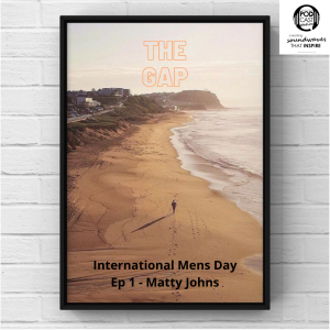 International Mens Day - The Lonely Walk Along The Beach