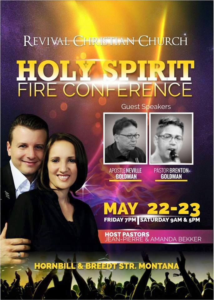 Holy Spirit Fire Conference Session 4 with Pastor Brenton Goldman