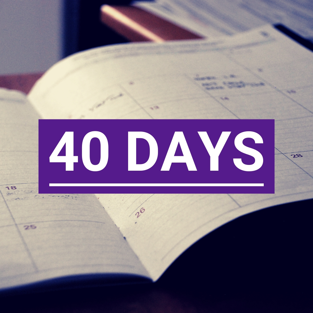 03.10.19 - 40 Days