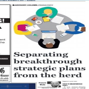 On Separating Breakthrough Strategic Plans from the Others