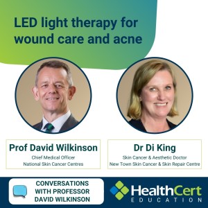 LED light therapy for wound healing and acne with Dr Di King