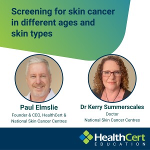 Screening for skin cancer in different ages and skin types