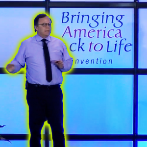 Mark Harrington at the Bringing America Back To Life Convention