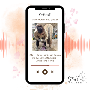 #184 - Hovmekanik och Fascia med Johanna Holmberg - Whispering Horse