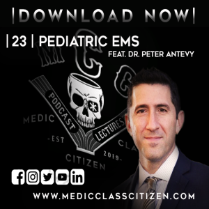 | 23 | Pediatric Emergency Medicine - Dr. Peter Antevy