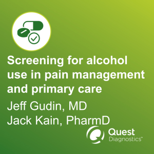 Screening for alcohol use in pain management and primary care: it’s about time