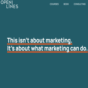 Who are YOUR people? What is THEIR journey? | The Open Lines Marketing Framework