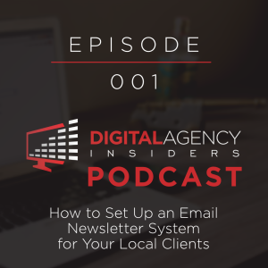 Episode 001: How to Set Up an Email Newsletter System for your Local Clients