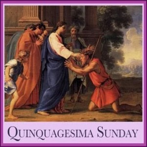 Extraordinary Form- Quinquagesima Sunday