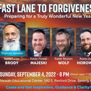 Fast Lane to Forgiveness
