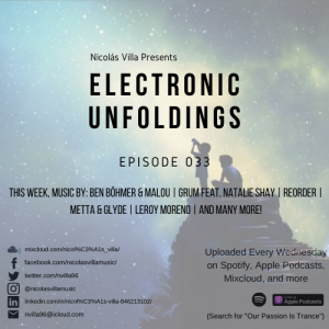 Nicolás Villa presents Electronic Unfoldings Episode 033 | Let Go And Chase The Stars