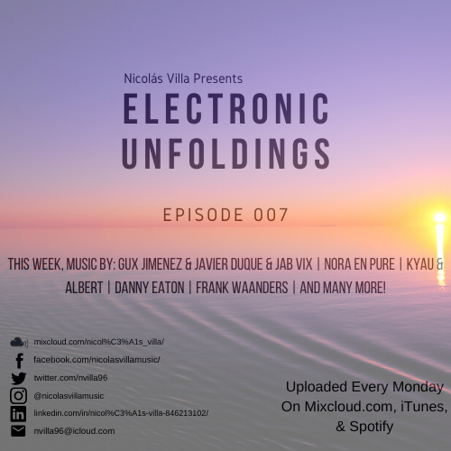 Nicolás Villa presents Electronic Unfoldings Episode 007 | Endless Change