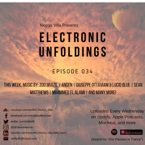Nicolás Villa presents Electronic Unfoldings Episode 034 | I Believe In Fires In The Sky