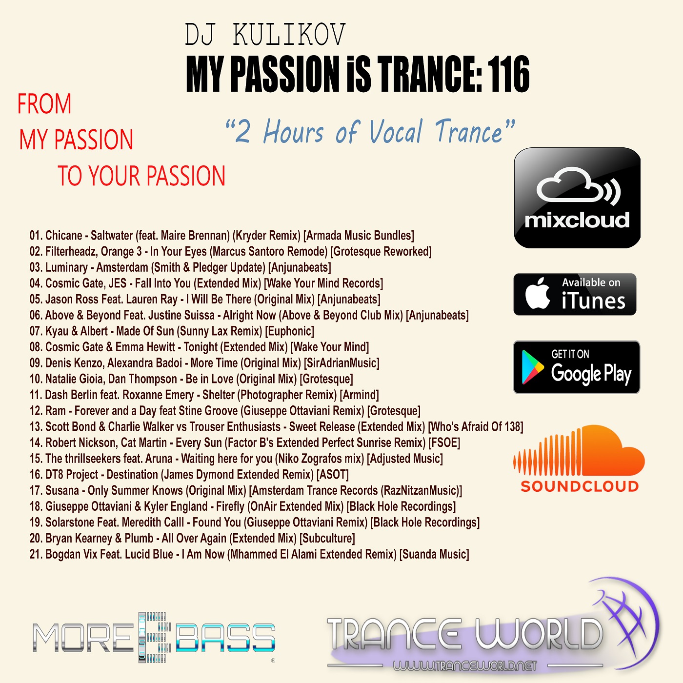 My Passion is Trance 116 (Special 2 Hours of Vocal Trance)