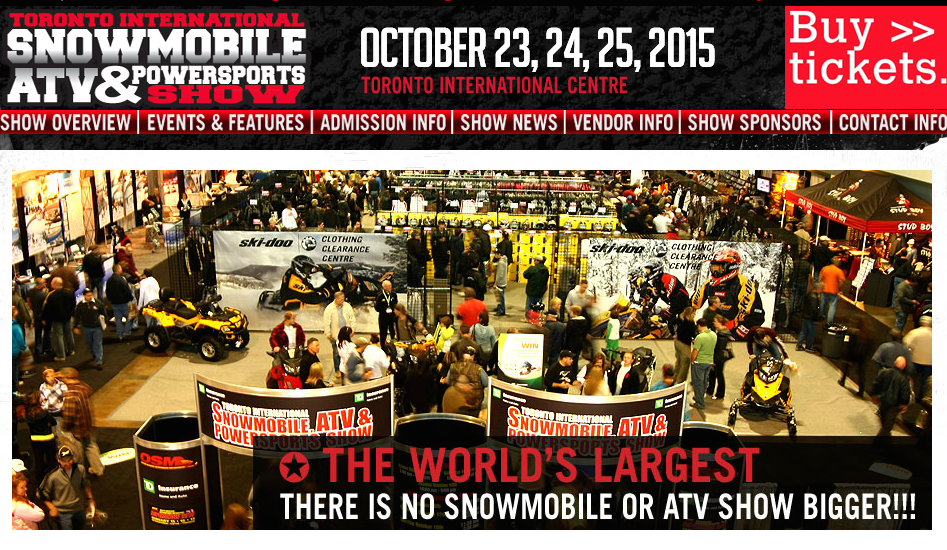 Richard Kehoe Talks about the upcoming Toronto International Snowmobile and ATV Powersports show