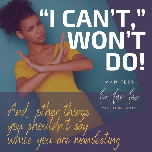 I CAN'T, won't do | Liv Luv Lux Podcast