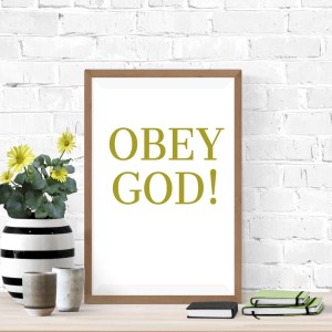 Obey God Mar 5, 2021 20:42