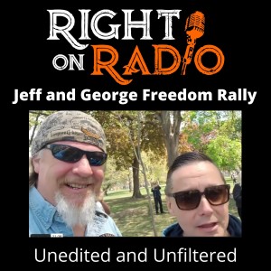 Jeff and George at the Toronto Freedom Rally. Unedited Unfiltered. Video link in Description