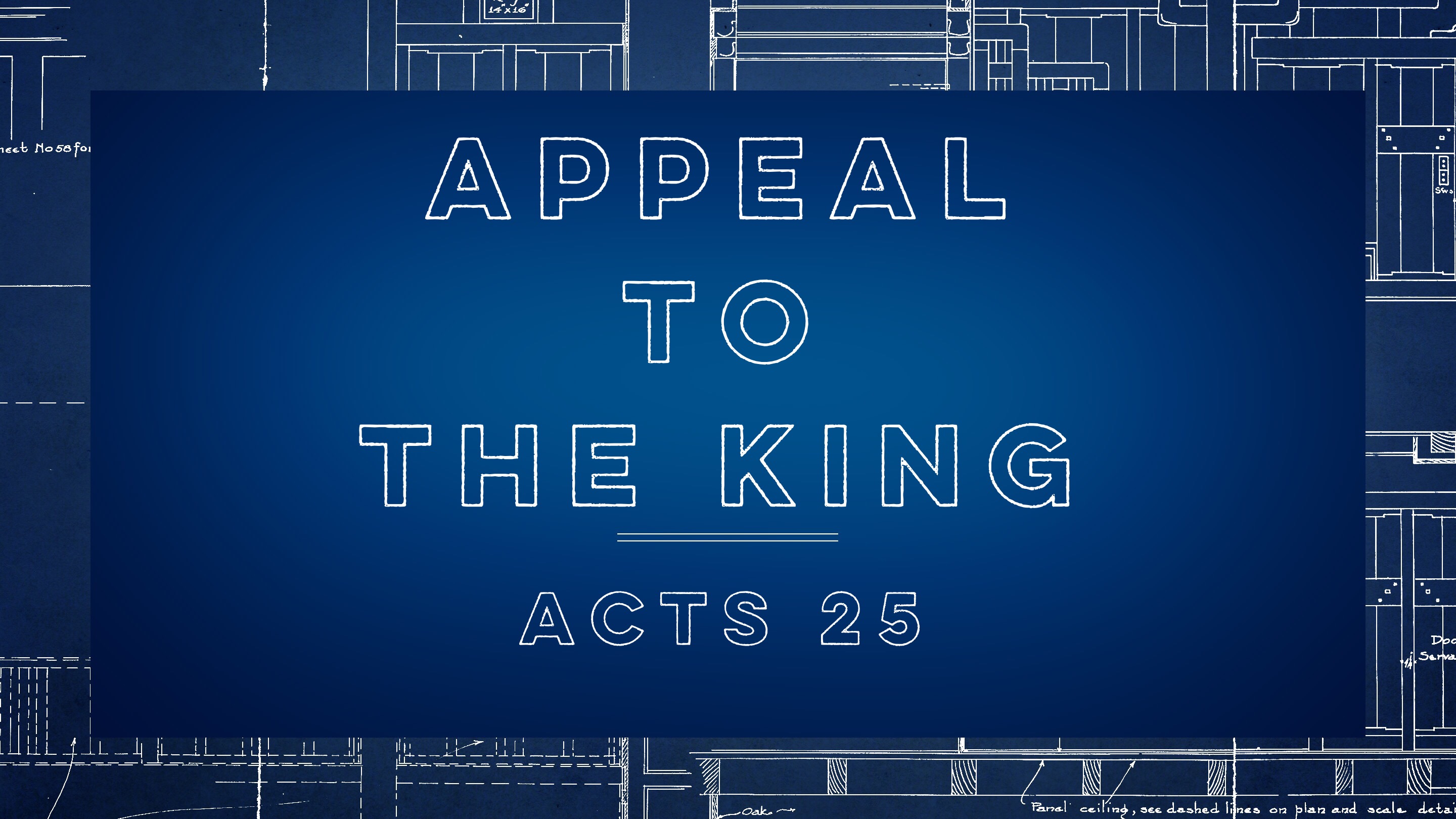 Pastor Will: Acts- Appeal to the King (06-21-2015)