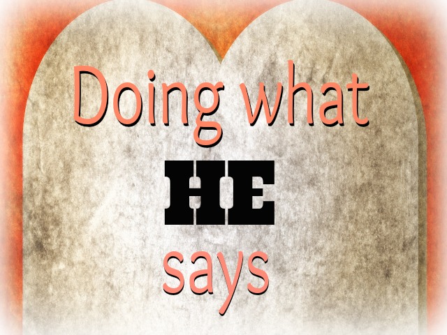 Pastor Will: Doing What He Says (03-18-15)