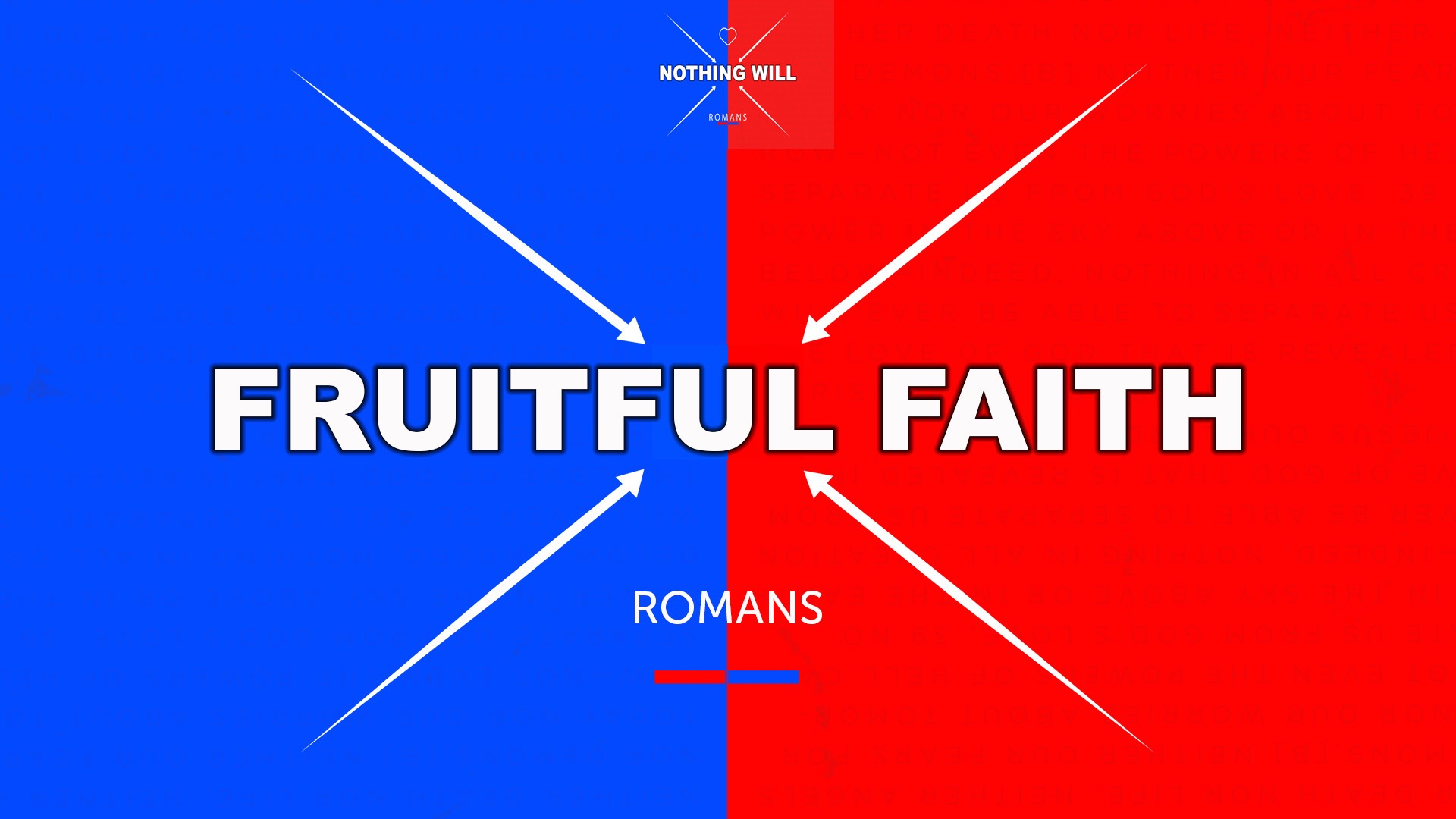 Pastor Huey: Romans | Nothing Will | Fruitful Faith (02/28/16)