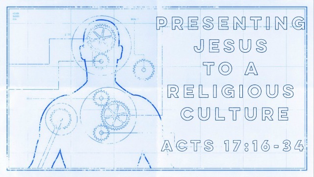 Pastor Will: Presenting Jesus to a Religious Culture 02/08/2015 