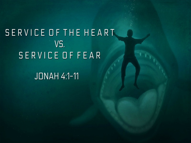 Pastor Jordan Poole | The Service of the Heart vs The Service of Fear | 05/28/17