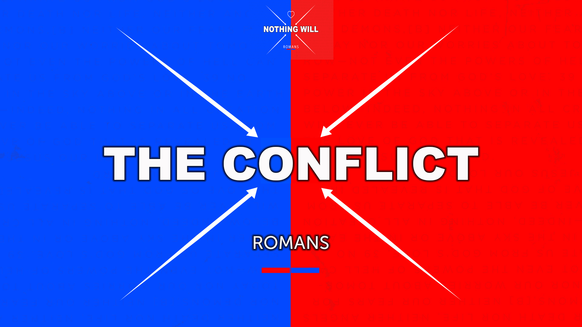 Pastor Huey: Romans | Nothing Will | The Conflict (04/10/16)