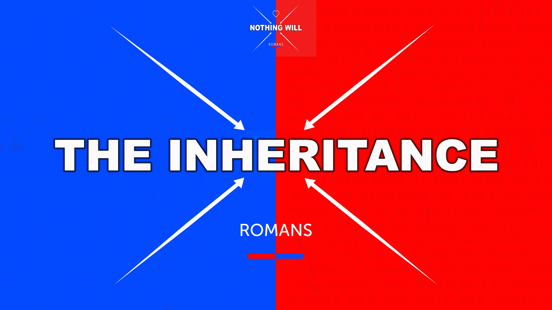 Pastor Jasper: Romans | Nothing Will | The Inheritance (03/06/16)