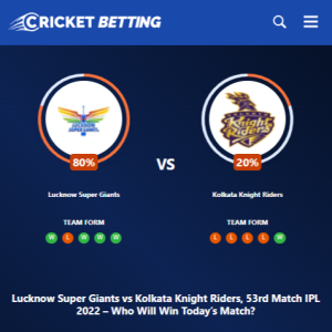 LSG vs KKR, 53rd Match IPL 2022