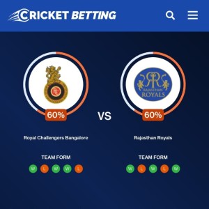 RCB vs RR, 39th Match IPL 2022