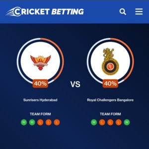 SRH vs RCB, 54th Match IPL 2022