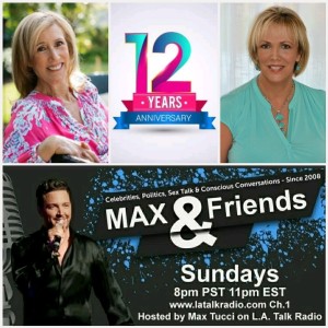 MAX & Friends with Max Tucci; The Power of Healing with Guests: Sharon Wacks + Karen Truhon