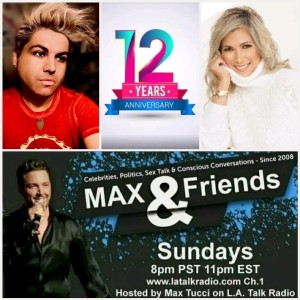 MAX & Friends with Max Tucci; Guests: Gabe Lopez & Jessica R. Bunevacz