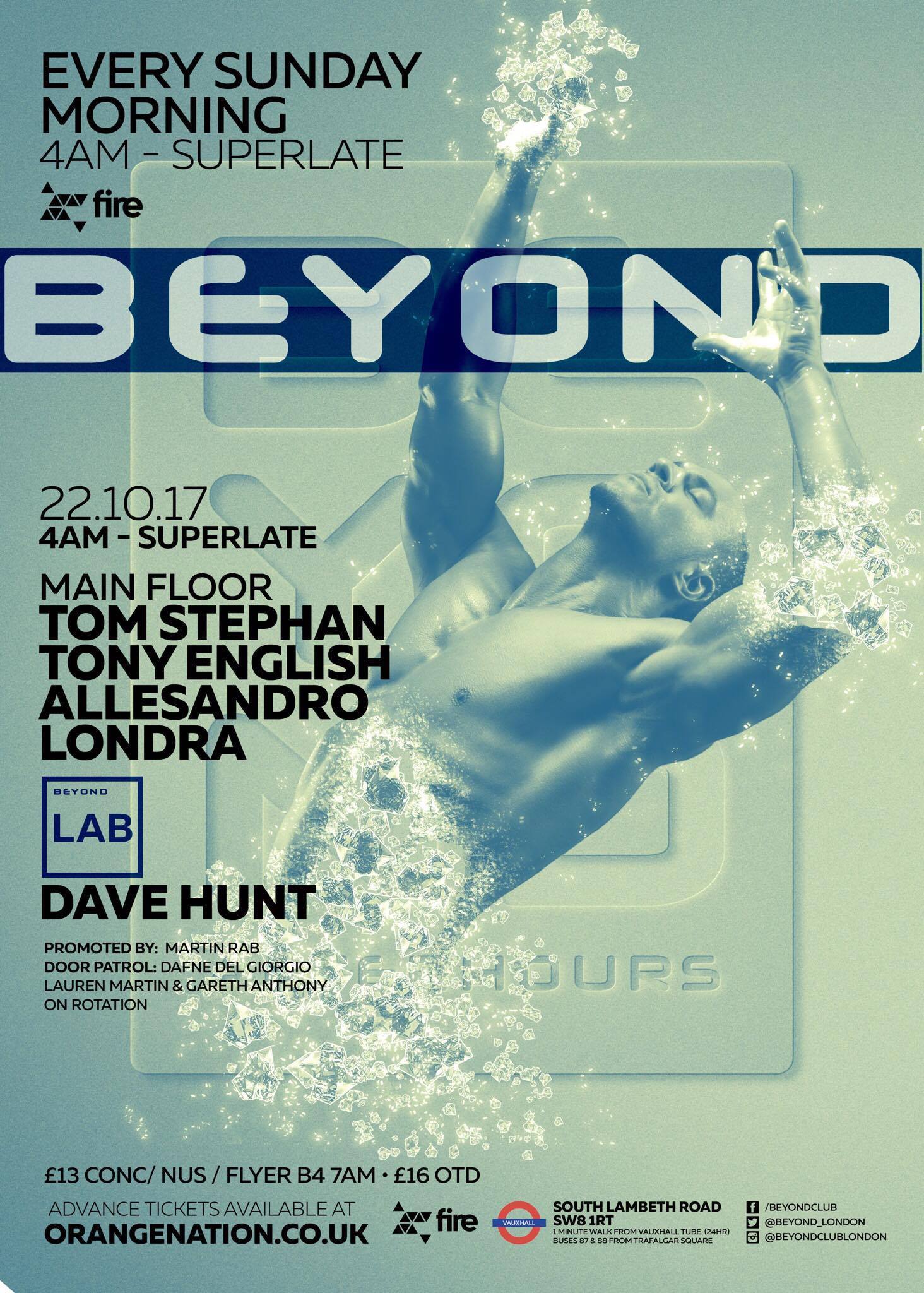 Beyond LAB 22Oct17 mixed live by DJ Dave Hunt