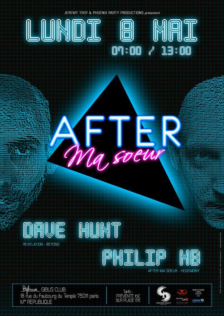 After Ma Soeur 8May17 mixed by DJ Dave Hunt