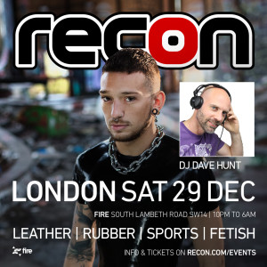 Recon London Dec18 mixed live by DJ Dave Hunt