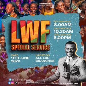 2. LOVEREIGN WELAFARE FUND SPECIAL SERVICE (HOW DO YOU EXERCISE YOURSELF UNTO GODLINESS?) - PASTOR JOHN WINFRED
