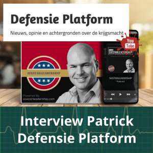 Patrick Defensie Platform: ’Er is behoefte aan anti-cyclisch leiderschap’