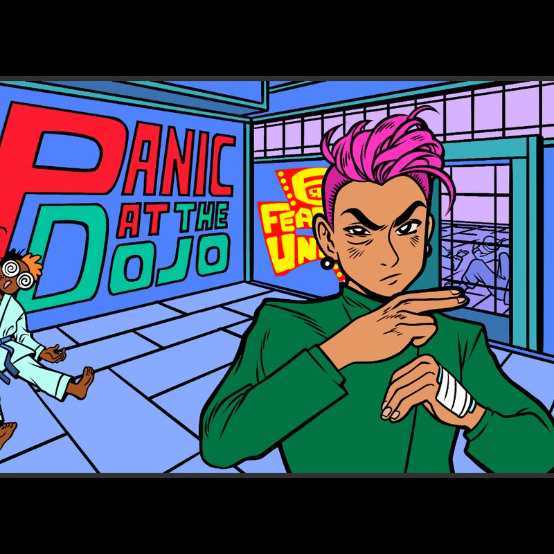 Panic at the Dojo 1 - Pompadour Wrecked